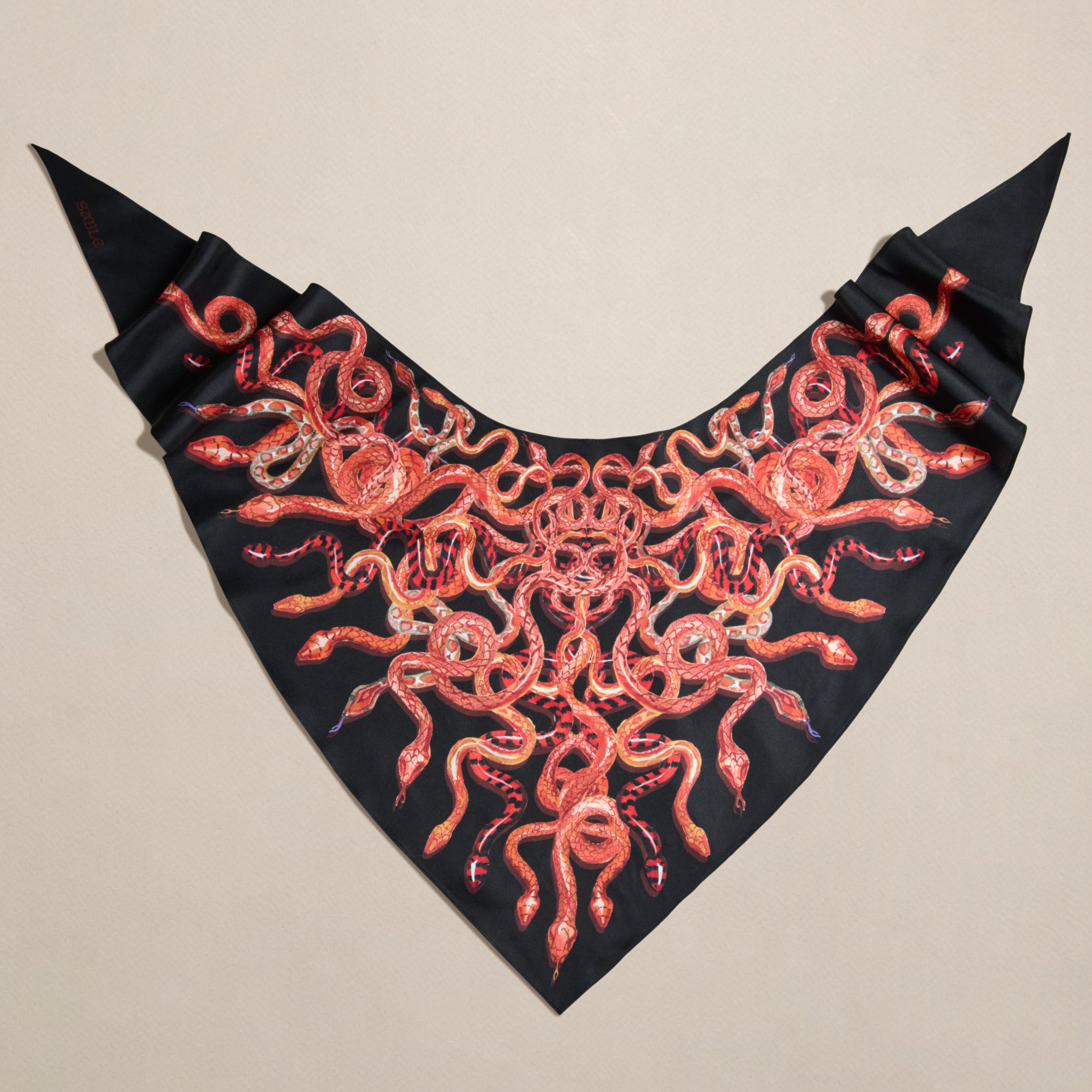 Medusa Scarf in Henna