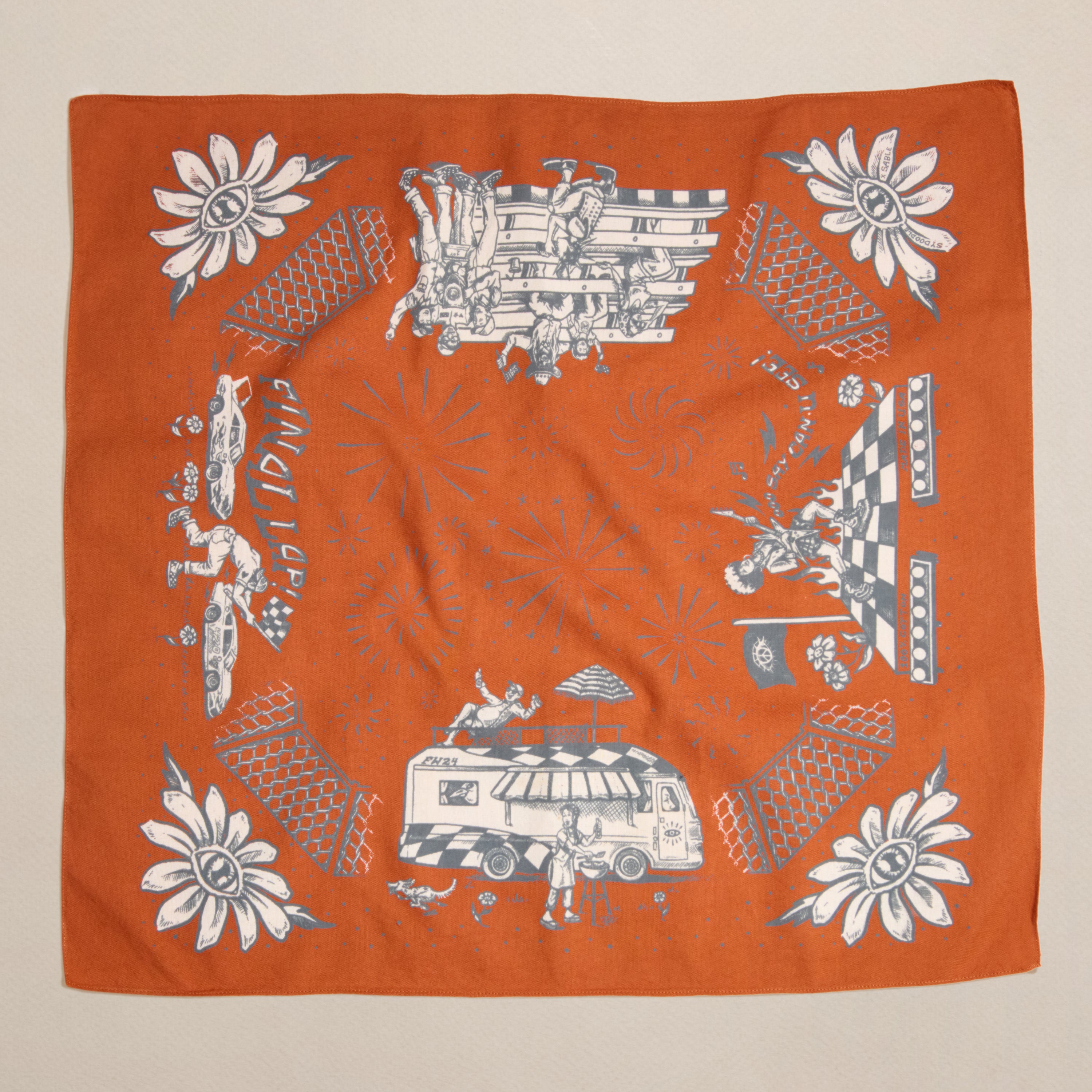 Toile de Rockford in Cinnamon