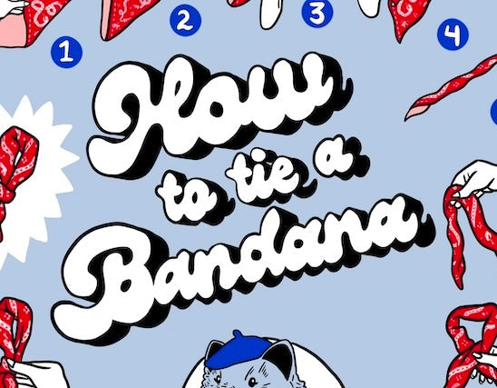 How To Tie a Bandana
