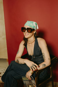 Summer Bounty - 21" Square Bandana