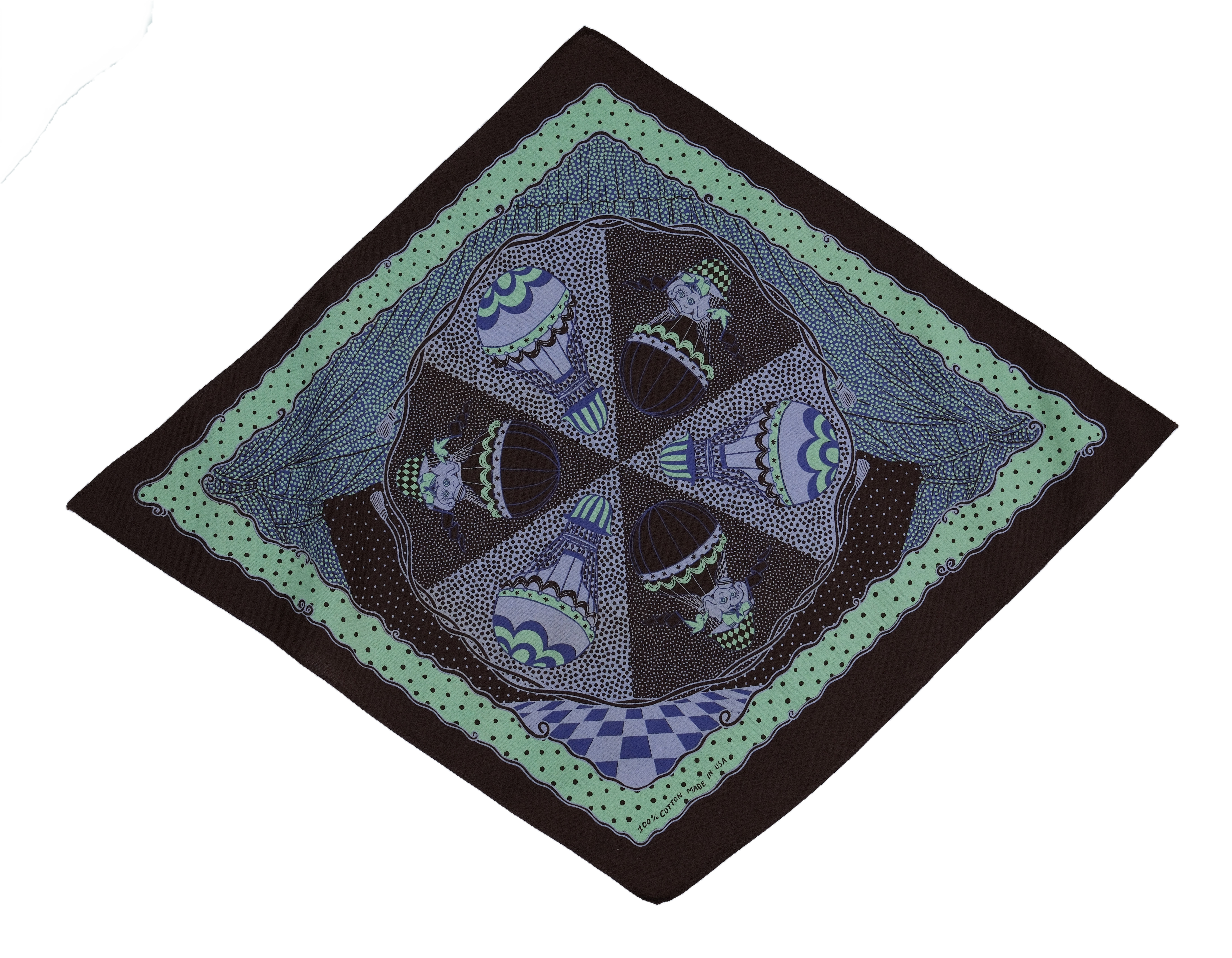 Circus Peanut Feedsack Bandana