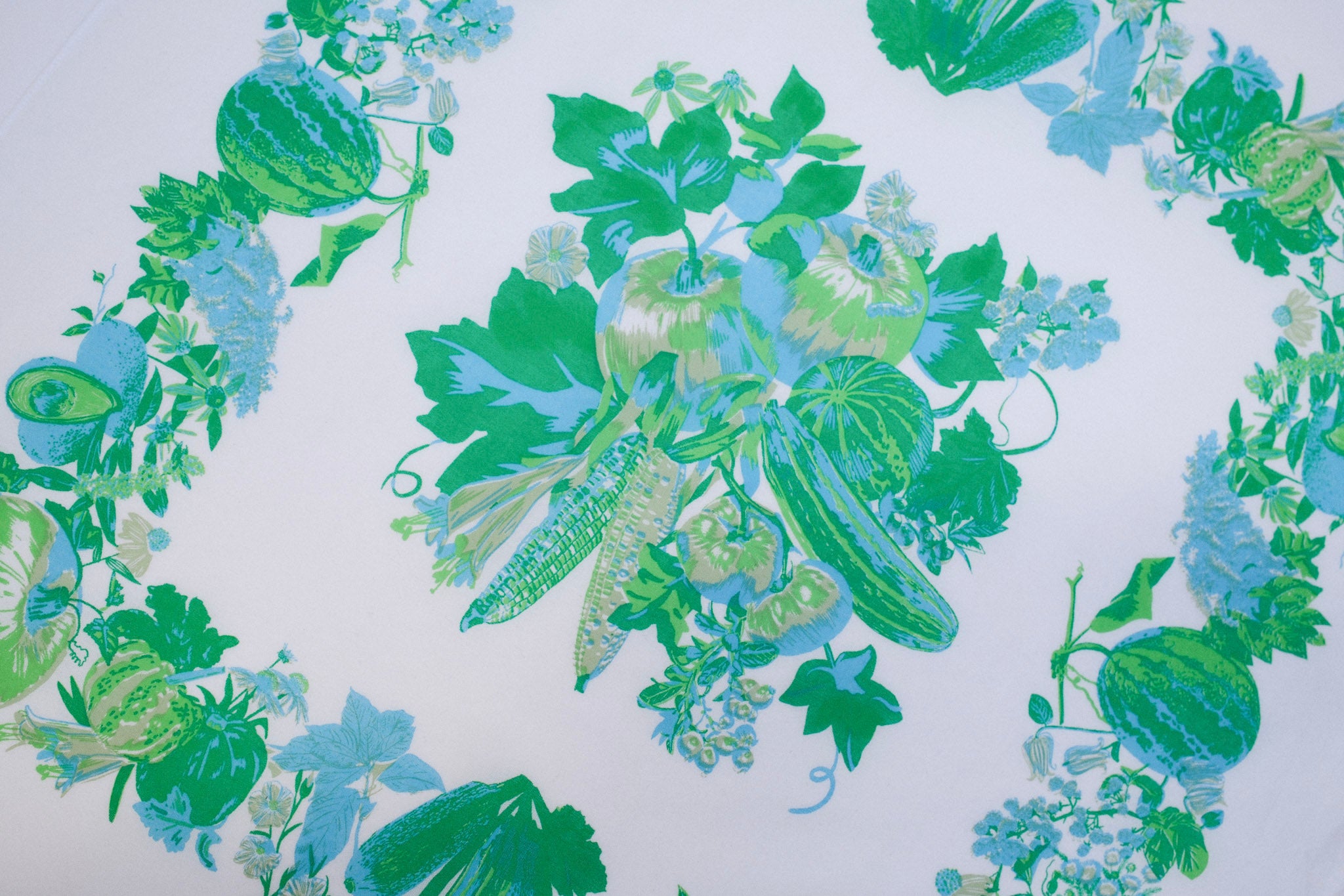 Summer Bounty - 21" Square Bandana