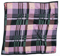 Sable x Forever Soup - Plaid with Coral Swirl