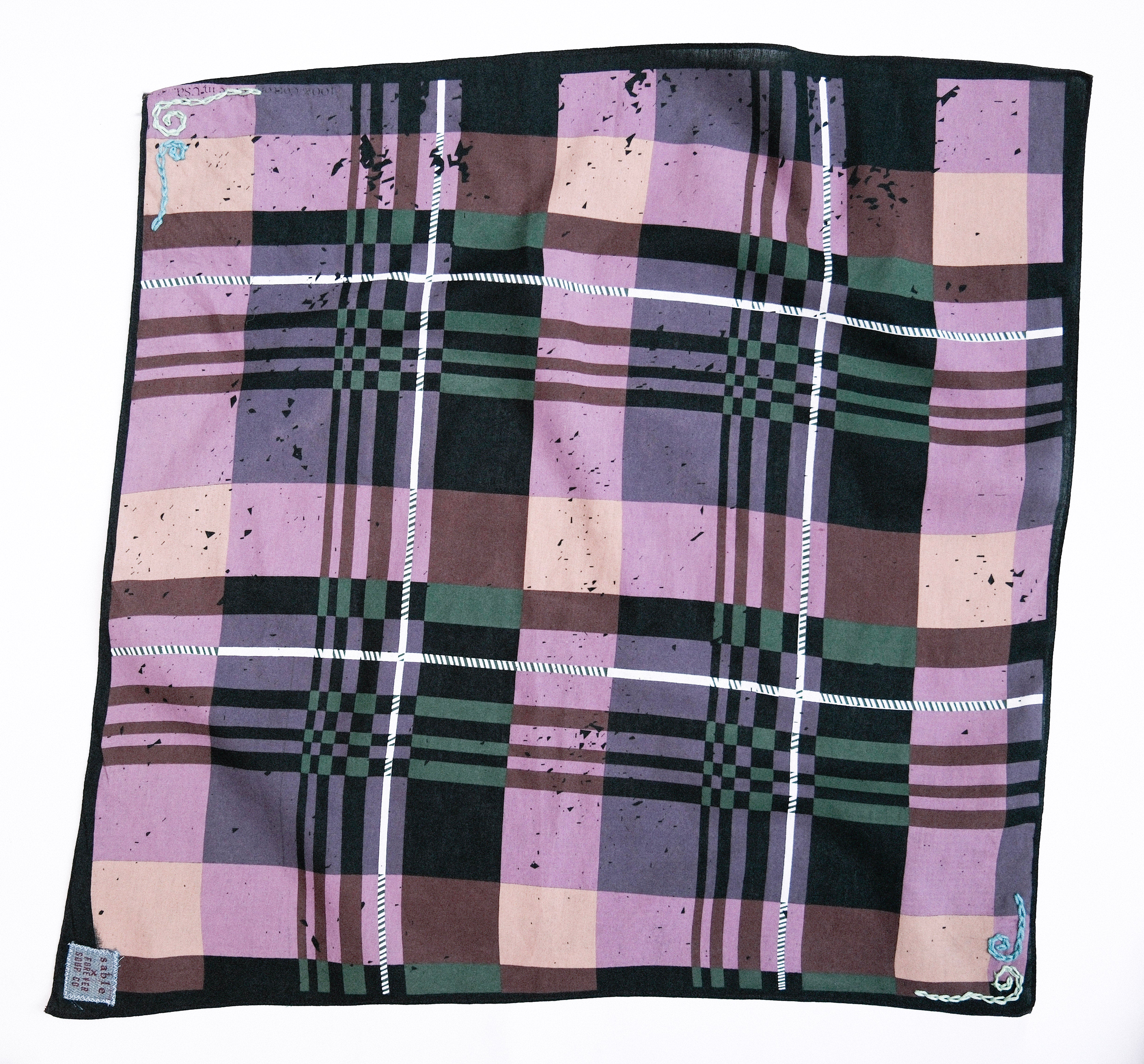 Sable x Forever Soup - Plaid with Mint Swirl