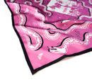 Wish You Were Here Scarf - Pink Line