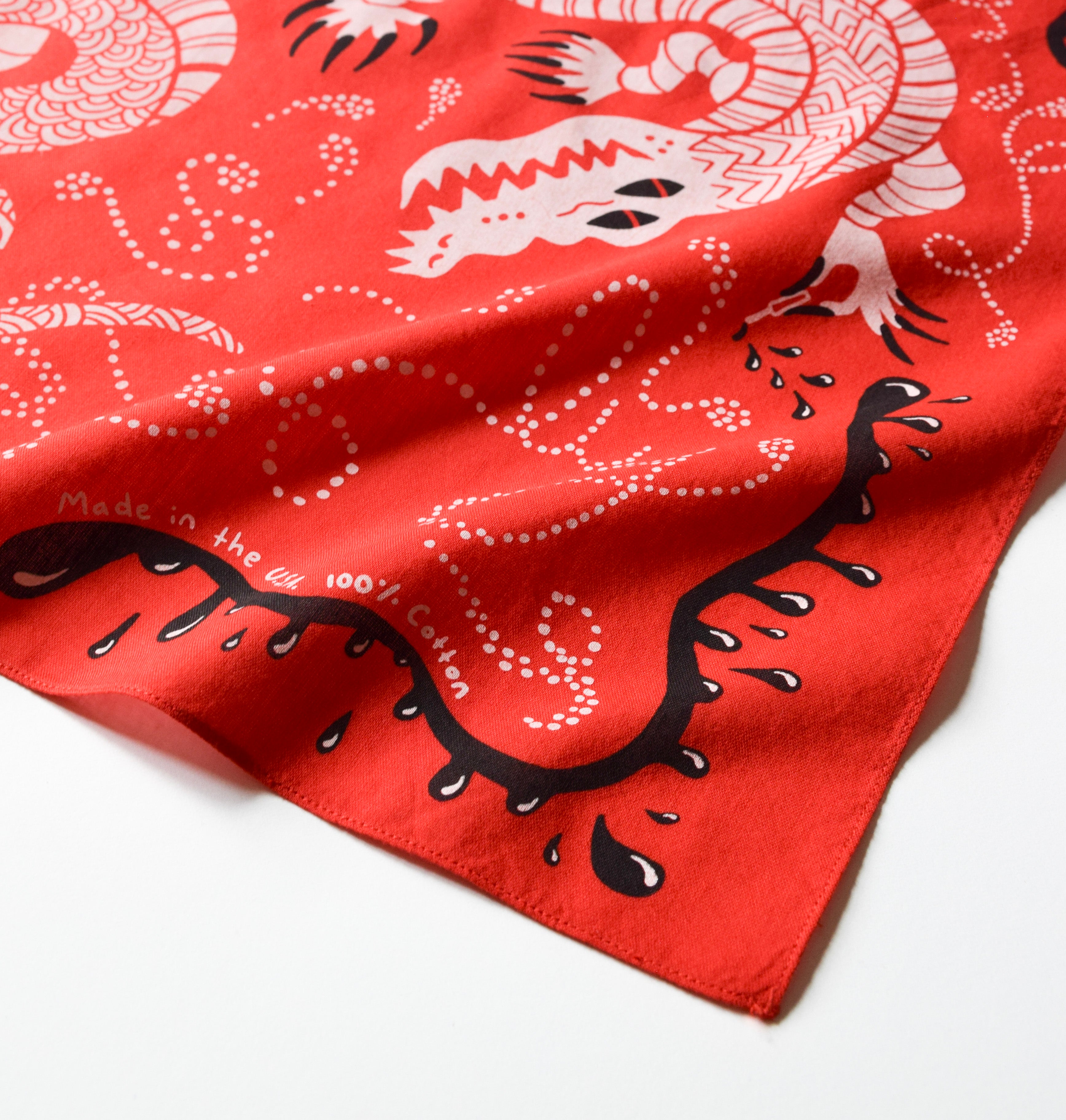 Hidden Message Bandana - Cardinal